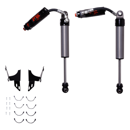 Fox Performance Elite Series 2.5 Reservoir Front Shock (Pair) Adjustable, 0 - 2 INCH Lift