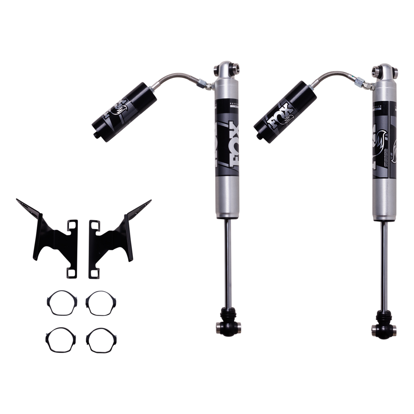 Fox Performance Elite Series 2.0 Reservoir Front Shock (Pair) Adjustable, 0 - 2 INCH Lift
