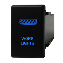 Holden / Isuzu Work Lights Blue Illum 12v on/off