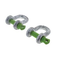 HULK 4x4 D Shackle 6mm 500kg (2pk)