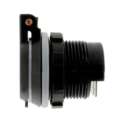 DUAL USB SOCKET - 90 DEGREE TERMINALS