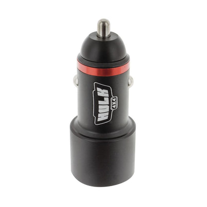 DUAL USB IN CAR SOCKET CHARGER - USB TYPE C & QC3.0