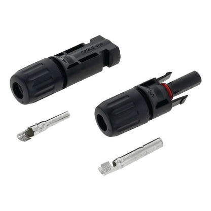 Male & Female MC4 Solar PV Connector - 10PK