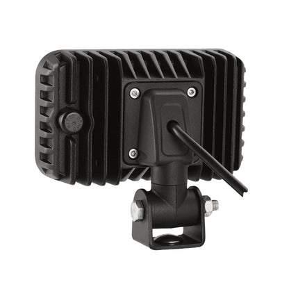 LED RECTANGLE FLOOD BEAM WORKLAMP 100 DEG 9 - 36V 10 LED'S 5,600 LUMENS