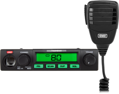 GME UHF CB Radio 5 Watt Compact with ScanSuite - TX3500S