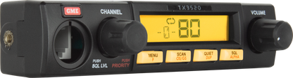 GME UHF CB Radio 5 Watt Compact Remote Head with ScanSuite - TX3520S